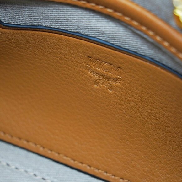 MCM MINI Aren Visetos Boston Pillow Bag - Picture 9 of 9